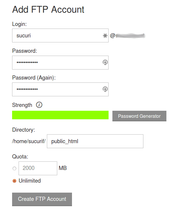 Create Ftp On Godaddy Sucuri Docs Images, Photos, Reviews