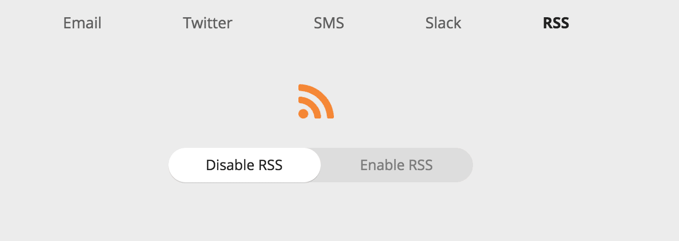 RSS Alerts