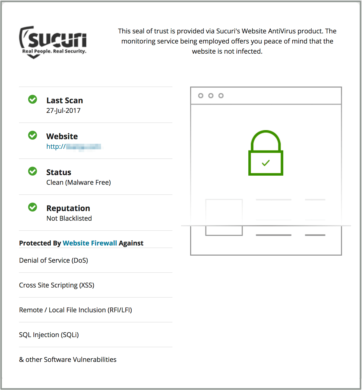 Seal Security Information